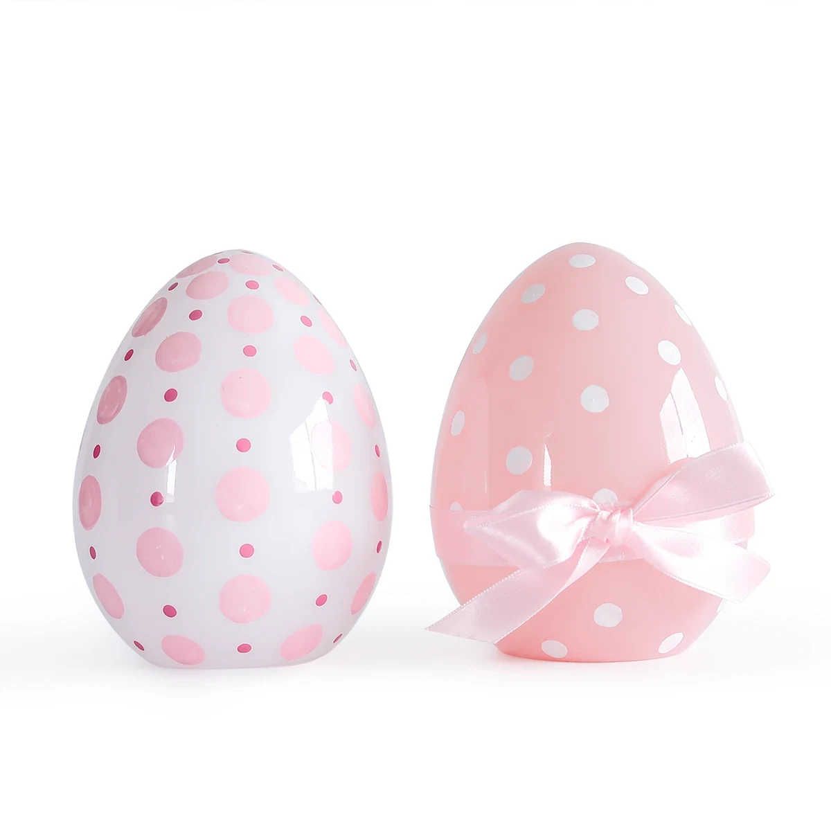 Original representative commercial visual for Wholesale Handmade Coloring Led Blown Glass Craft Easter Egg Decorations 2026 Best Selling Products with Lights.