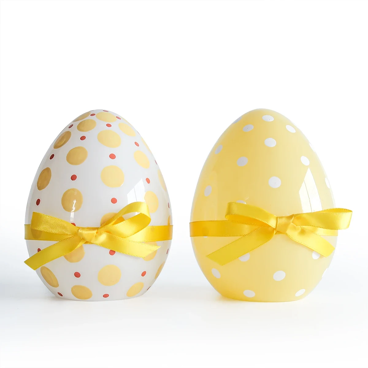 Original representative commercial visual for Wholesale Handmade Coloring Led Blown Glass Craft Easter Egg Decorations 2026 Best Selling Products with Lights.