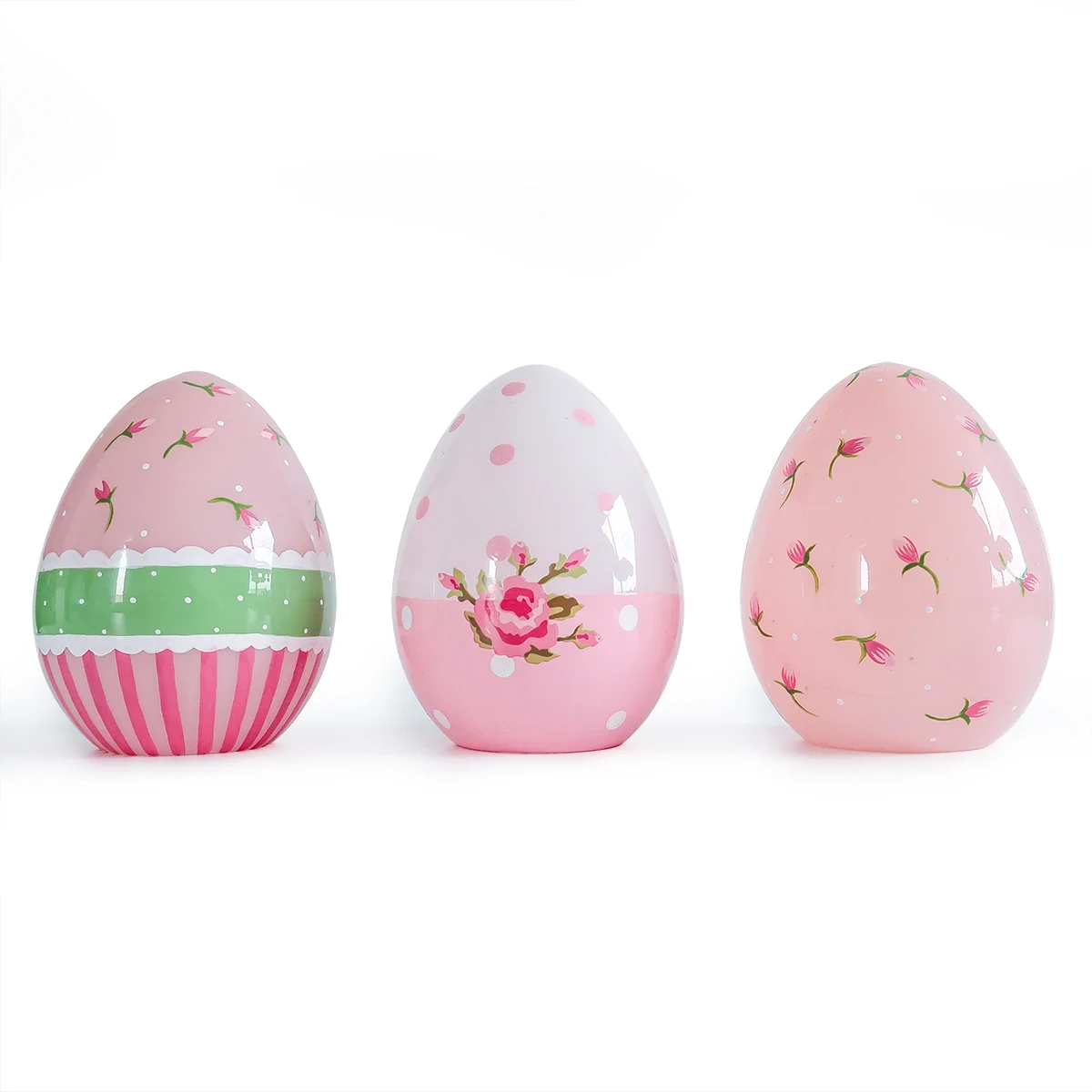 Original representative commercial visual for Wholesale Handmade Coloring Led Blown Glass Craft Easter Egg Decorations 2026 Best Selling Products with Lights.