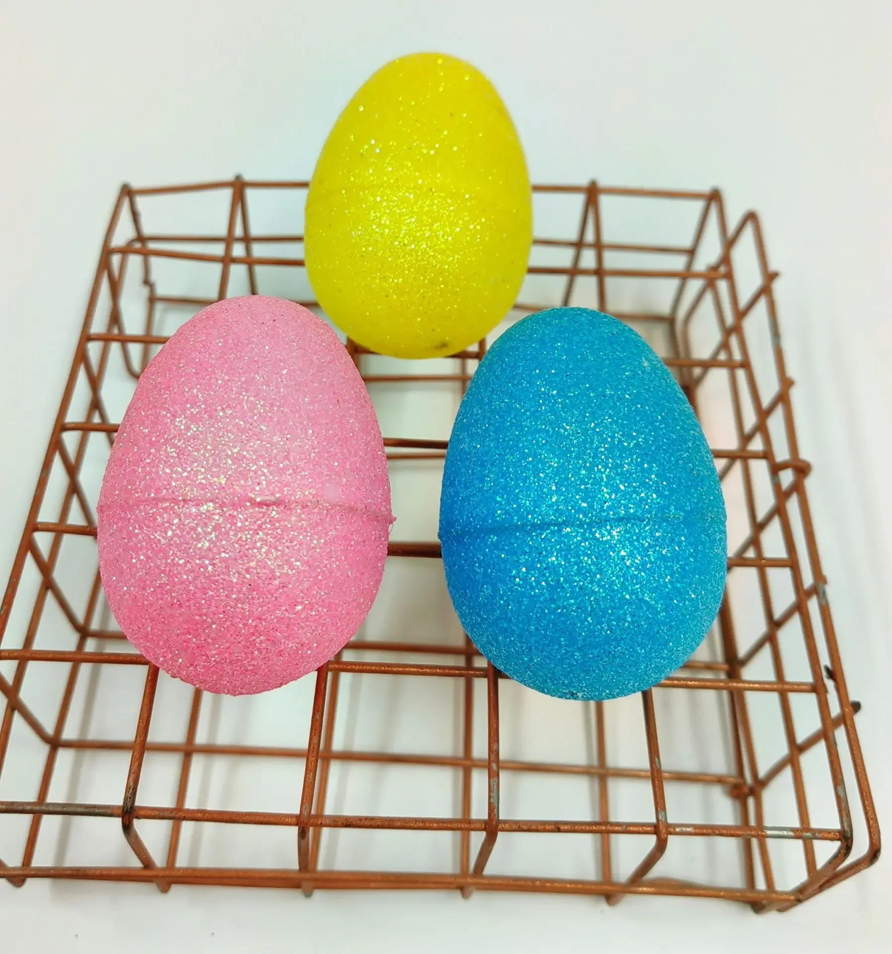 Original representative commercial visual for 5.7x4.2cm Easter Decoration Eggs Plastic for 2023 Hunt Easter Custom Eggs for Easter Festival Party Decorations.