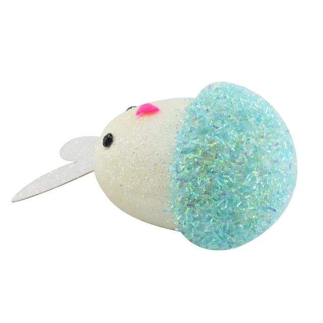 Original representative commercial visual for New Arrival Handmade Easter Gift Set Cute Baby Chicks Polyfoam Glitter Easter Eggs Mini Home Decorations for Wholesale.
