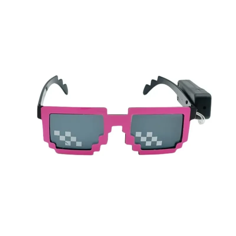 Original representative commercial visual for 2026 New Outdoor LED Wireless Light-Up Flashing Glasses Plastic Christmas Easter Graduation Parties for Party Decor.