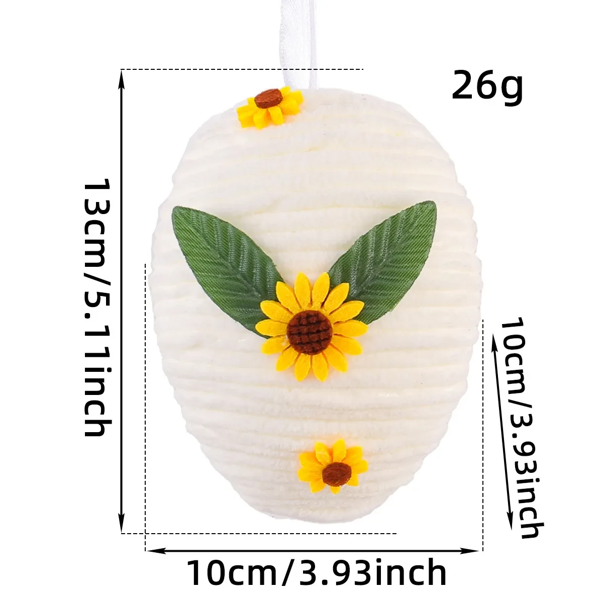Original representative commercial visual for Wholesale Creative DIY Woven Realistic Easter Egg Ornaments New Design Party Decorations with Props for Foreign Trade.