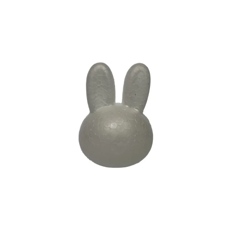 Original representative commercial visual for New Arrival DIY Animal-Themed Polyfoam Molding Crafts for Easter Party White Foam Foam Decorations for School Craft.