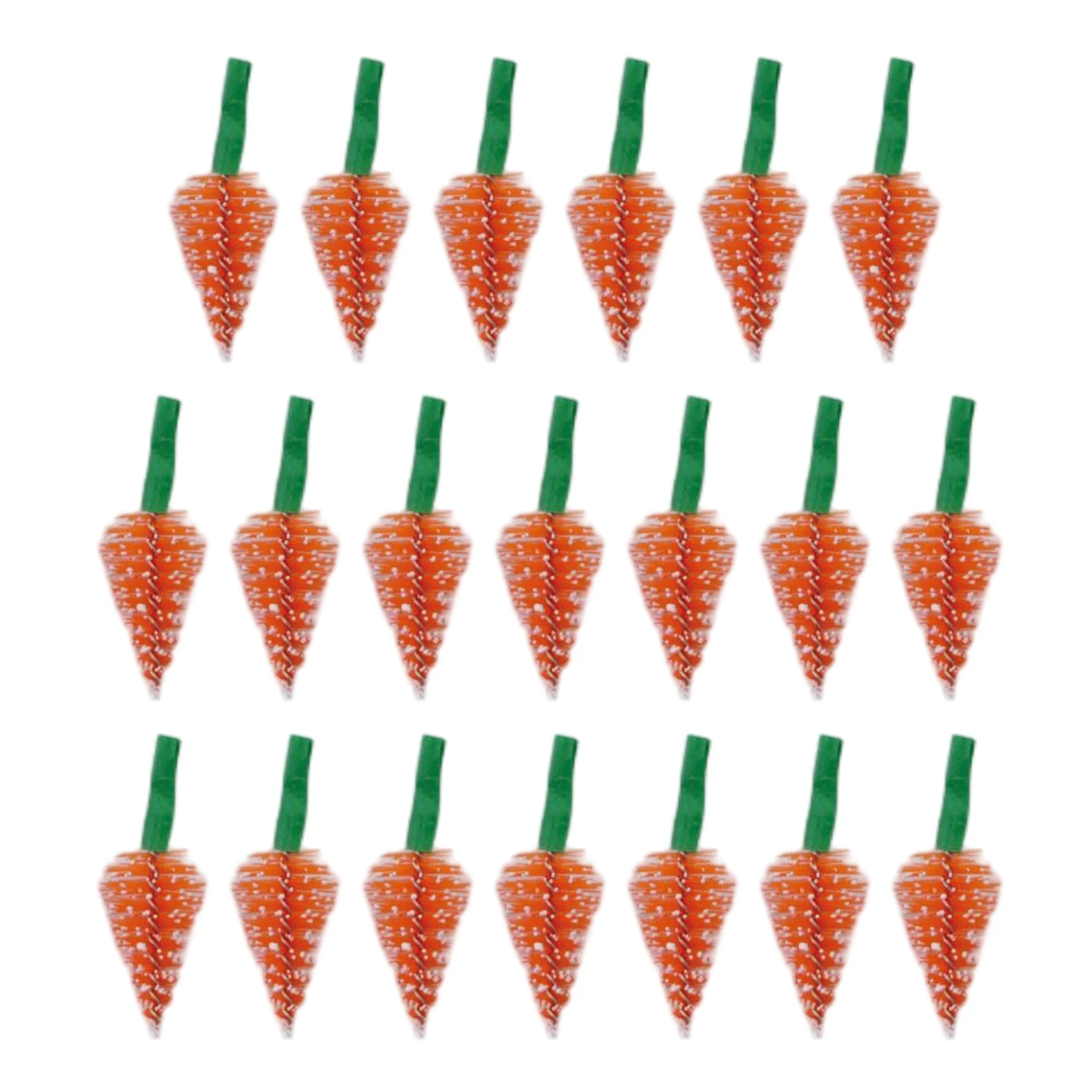 Original representative commercial visual for 20pcs Radish Decorations Artificial Carrot Children's Gifts Easter Party Props Creative Easter Bottle Brush Carrot.