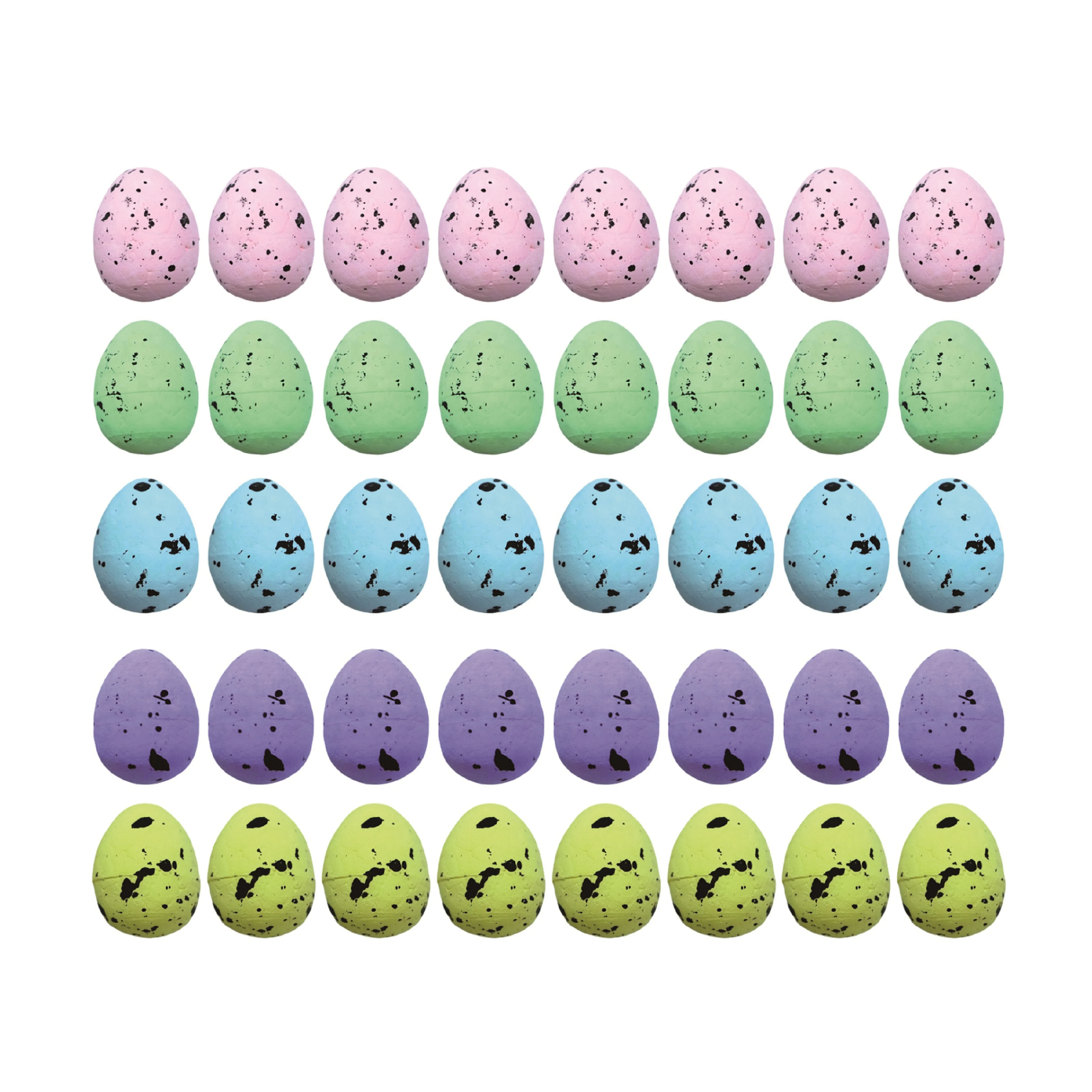 Original representative commercial visual for SANWEI Factory Price Reusable Portable Photo Props Bird Nest Decor Artificial Foam Easter Eggs for Easter Decoration.