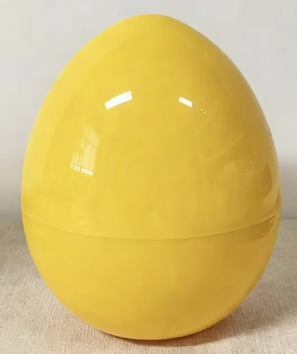 Original representative commercial visual for Easter 35*20cm Big Egg Removable Plastic Eggs Adult Birthday Gift Graduation Party Decorations Creative Funny Toy LINDOJUNI.
