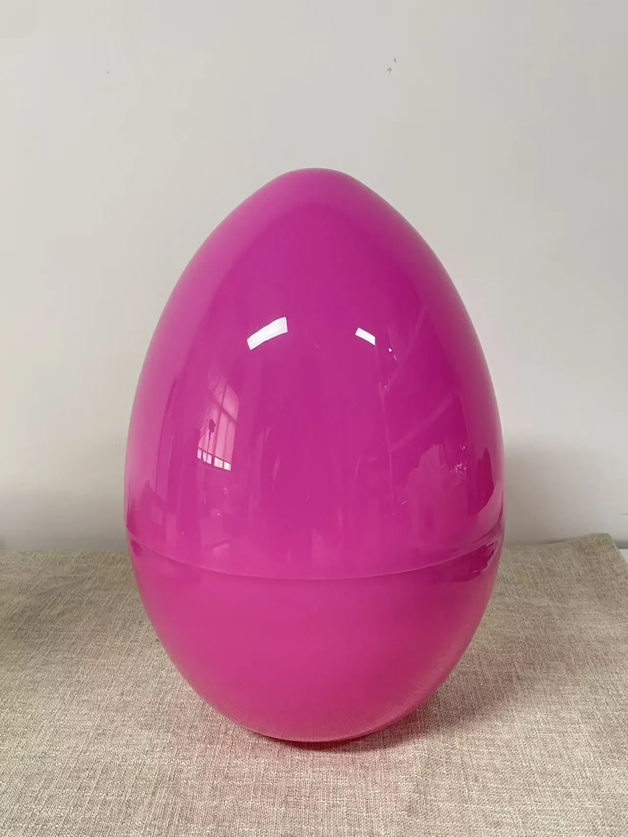 Original representative commercial visual for Easter 35*20cm Big Egg Removable Plastic Eggs Adult Birthday Gift Graduation Party Decorations Creative Funny Toy LINDOJUNI.