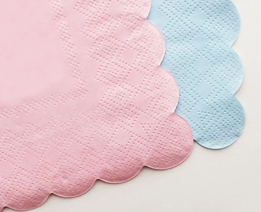 Original representative commercial visual for 20-40pcs Luxury Pink Paper Napkins for Chinese New Year Christmas Easter Parties-Home Restaurant Decoration New Arrival.