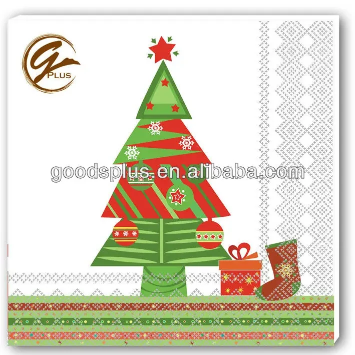 Original representative commercial visual for Personalized Design Food Grade Paper Napkin for Christmas and Easter Decoration Environment-Friendly.