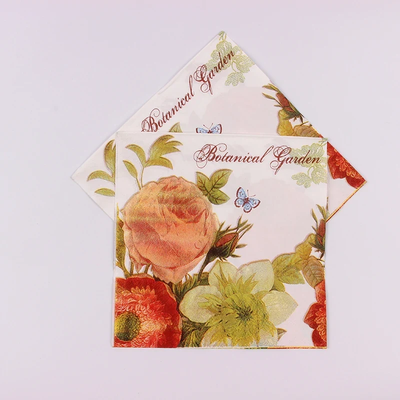 Original representative commercial visual for Personalized Design Food Grade Paper Napkin for Christmas and Easter Decoration Environment-Friendly.