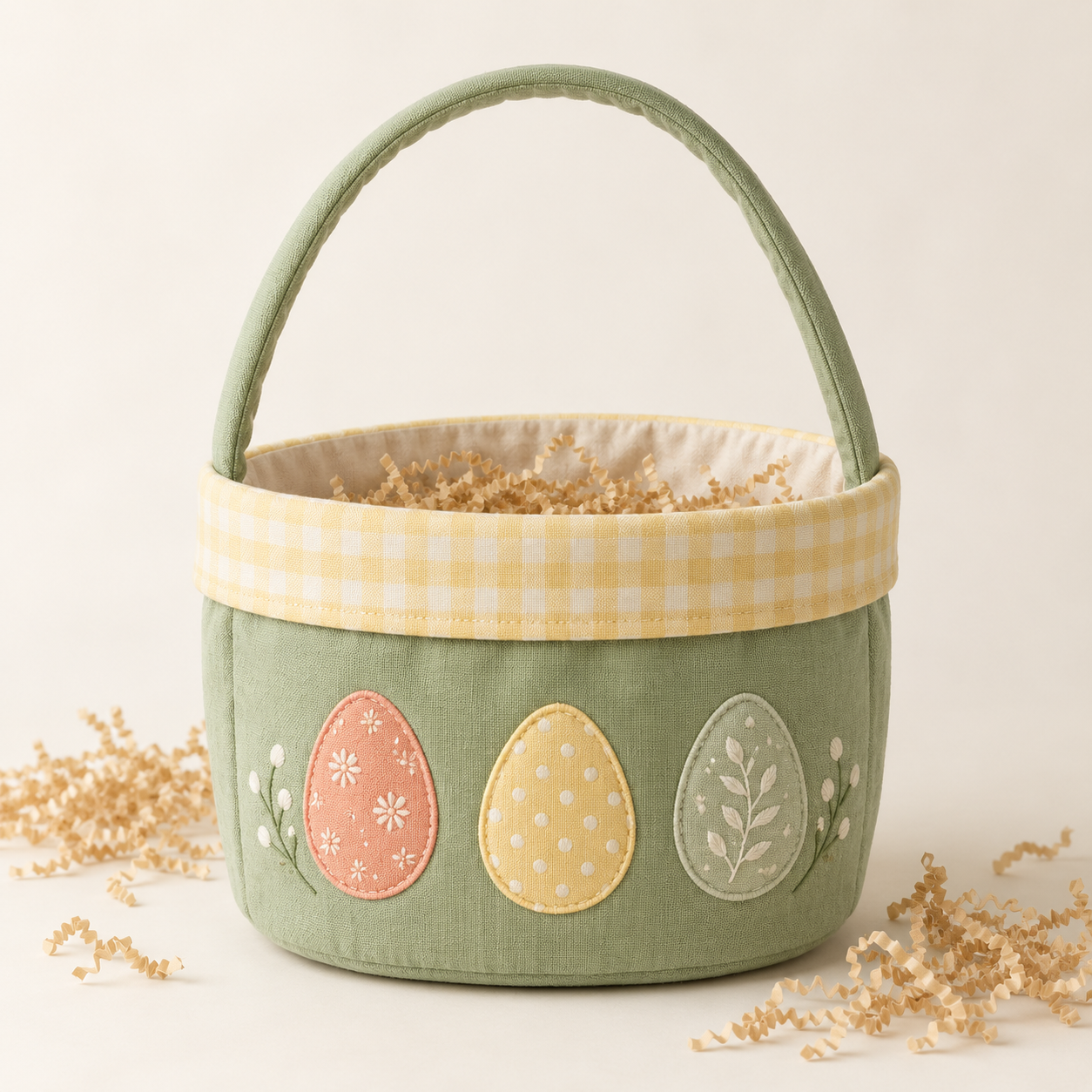 Original representative commercial visual for Easter Egg Hunt Carry Basket.